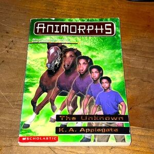 Vintage Animorphs children’s series- book #14 The Unknown